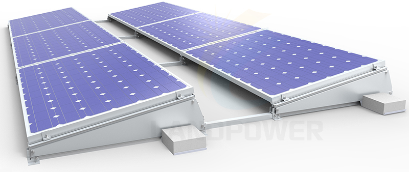 Solar panel flat Roof mounting systems