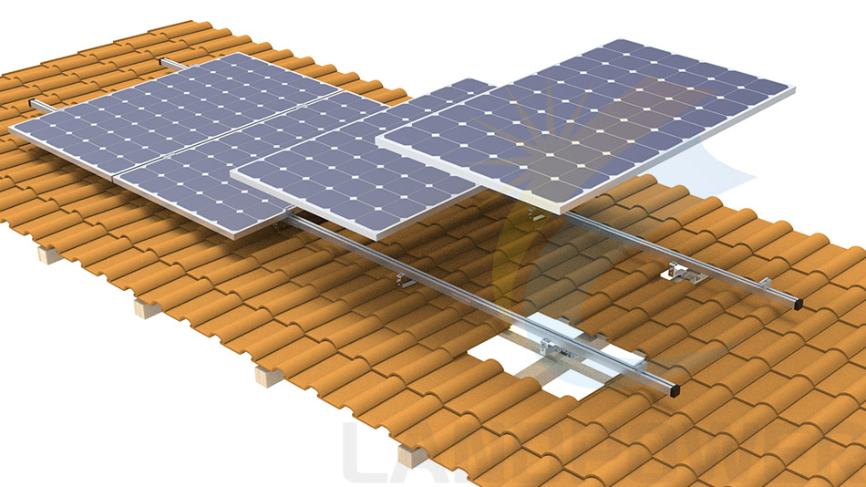 tile roof solar mounting