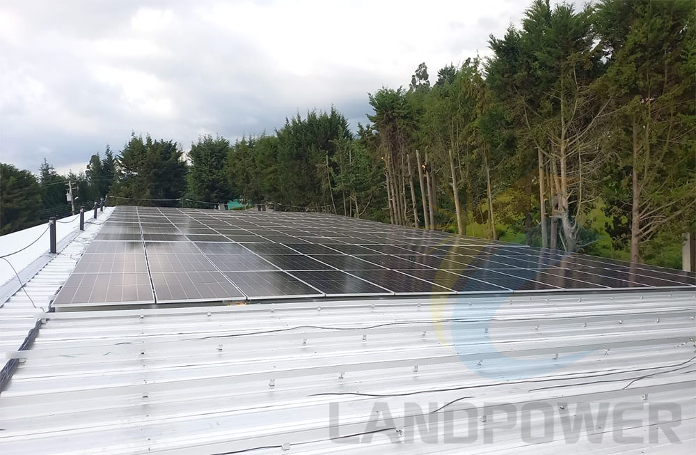 tin roof solar mounting ecuador