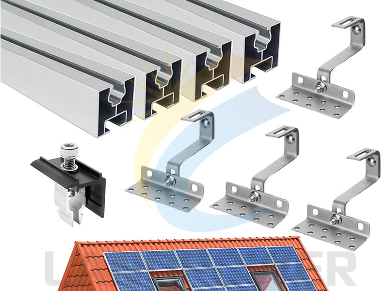 solar aluminum rails