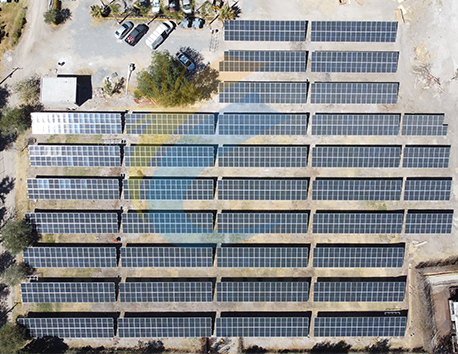 メキシコ 太陽光発電 地上設置 636 KW